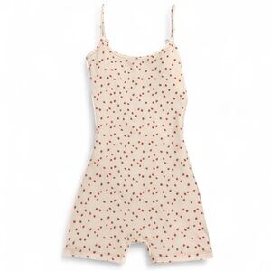 Frankies Bikinis x Gigi Hadid Strawberry Cream Romper